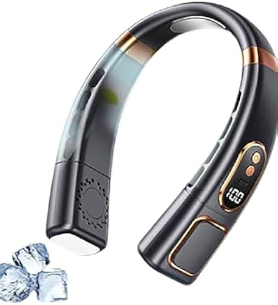 NECK FAN アイスポーセリン冷却 3段階調整 Amazon.co.jp : アイスポーセリンボディクーリング 涼しくできる